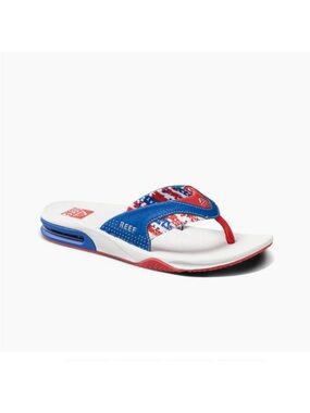 Reef Red, Blue & White Americana Cushion Flip Flop